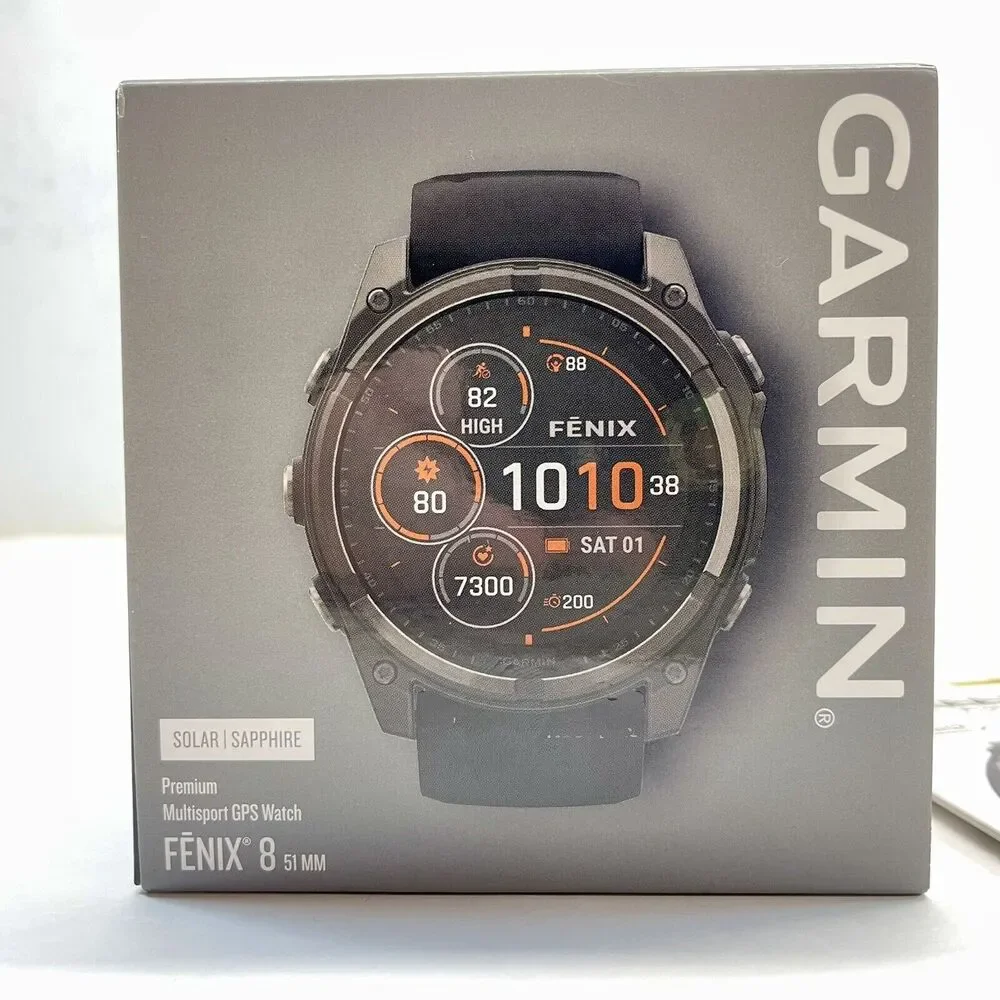 Garmin Fenix 8 x Sapphire Solar 51mm (Brand New) With Extras - Picture 2 of 7